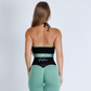 Secret Bra + Leggings SET Green - Mesh-Waist