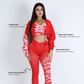 Hot Chilli Bra + Leggings + Jacket SET